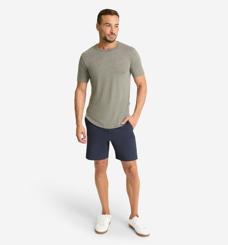 Tri-Blend Scallop Crew