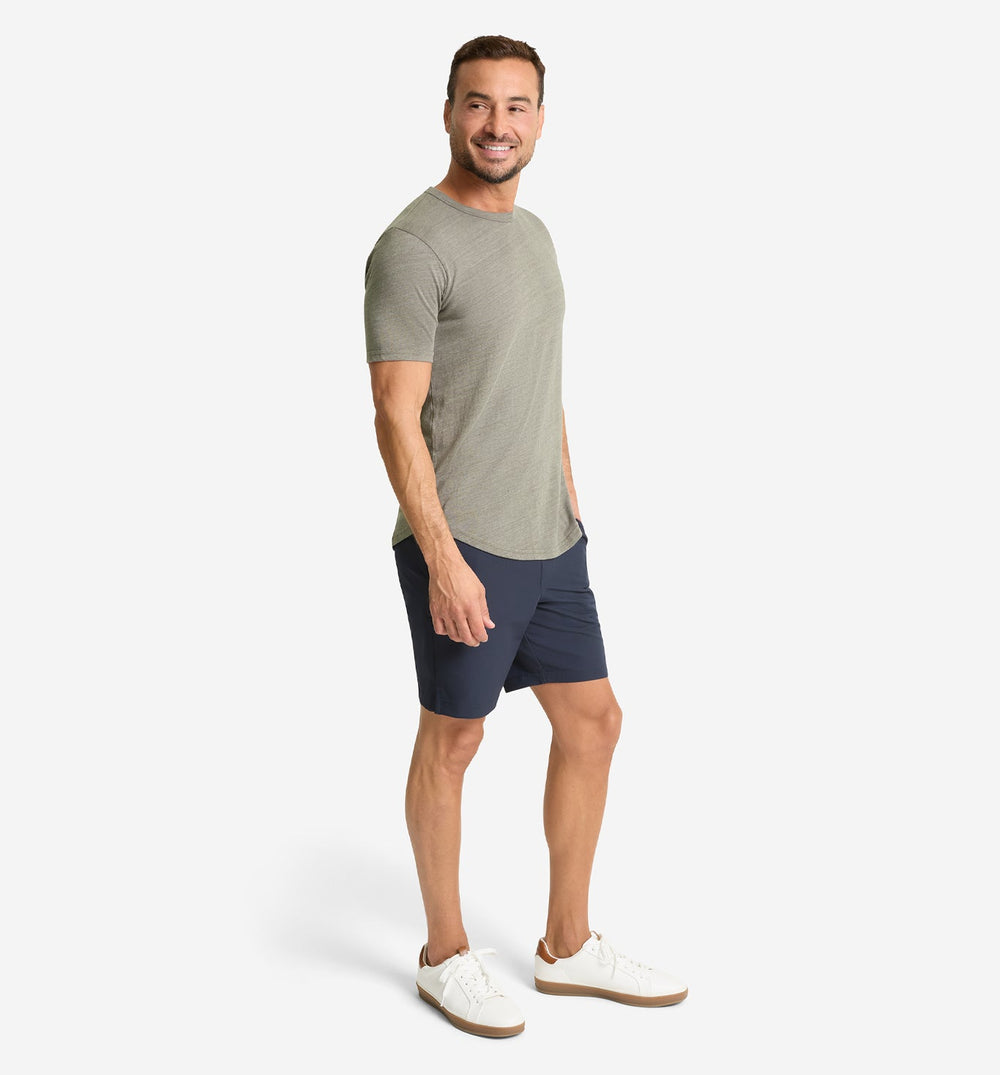 Tri-Blend Scallop Crew