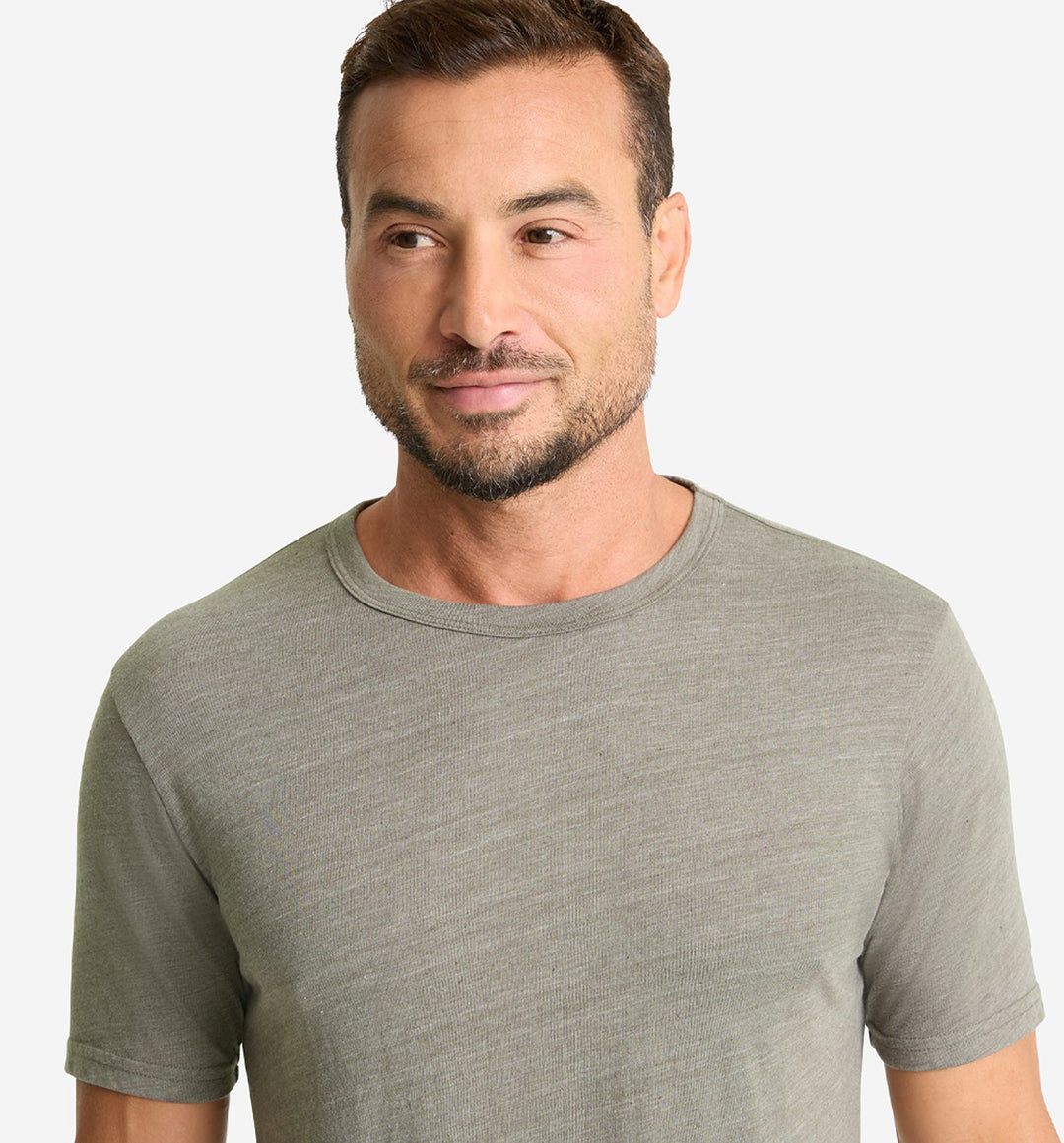 Tri-Blend Scallop Crew