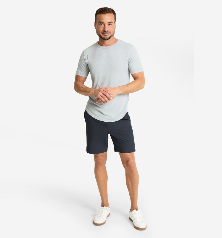 Tri-Blend Scallop Crew