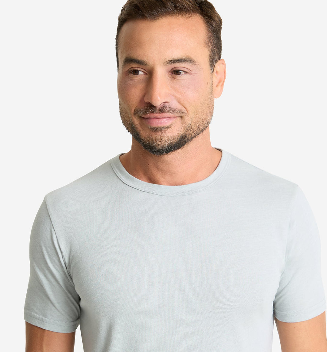 Tri-Blend Scallop Crew