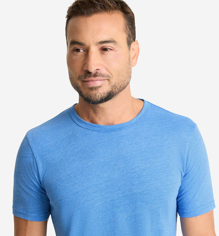 Tri-Blend Scallop Crew