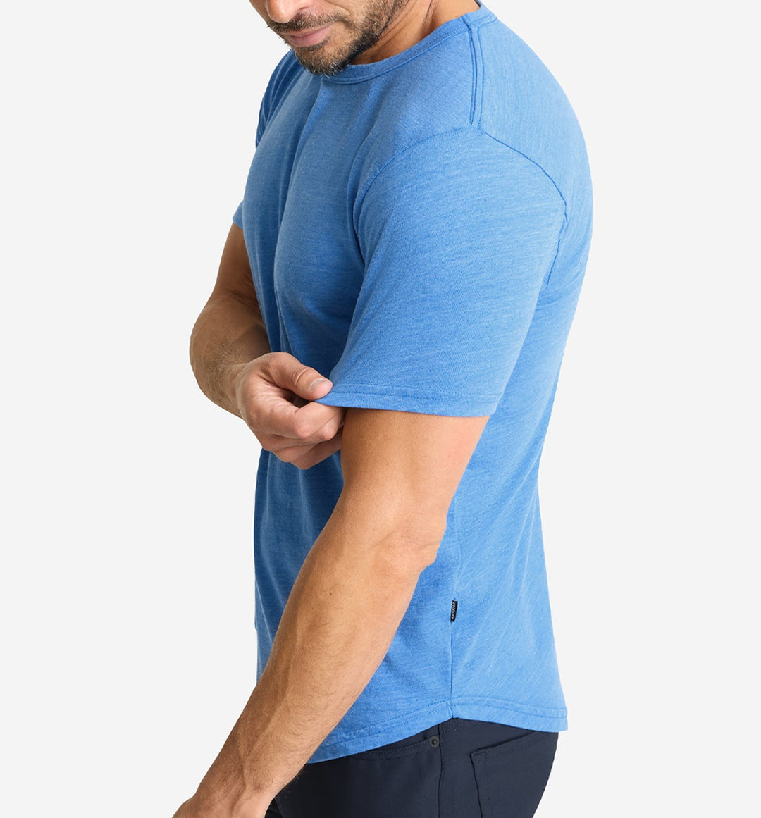 Tri-Blend Scallop Crew