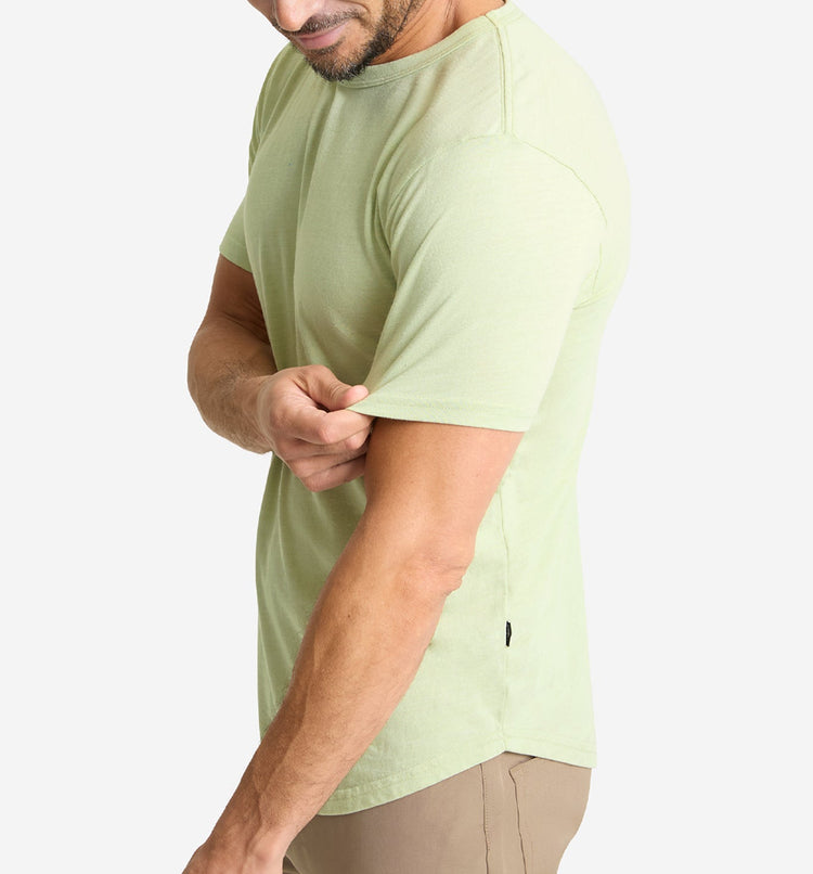 Tri-Blend Scallop Crew | Goodlife