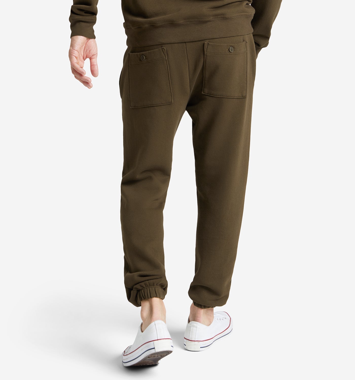 venice terry sweatpant espresso