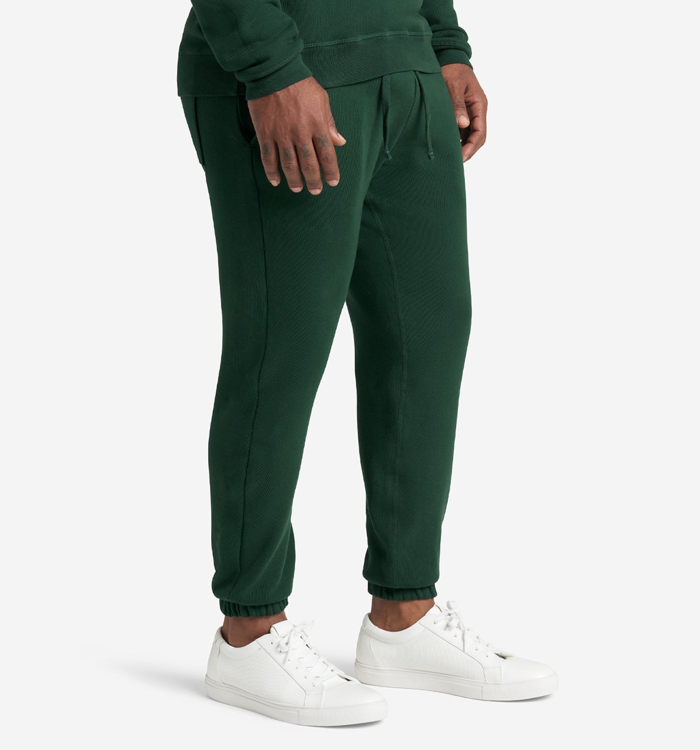 Venice Terry Sweatpant | Evergreen