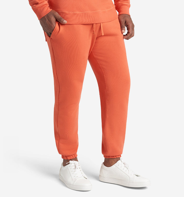 venice terry sweatpant paprika