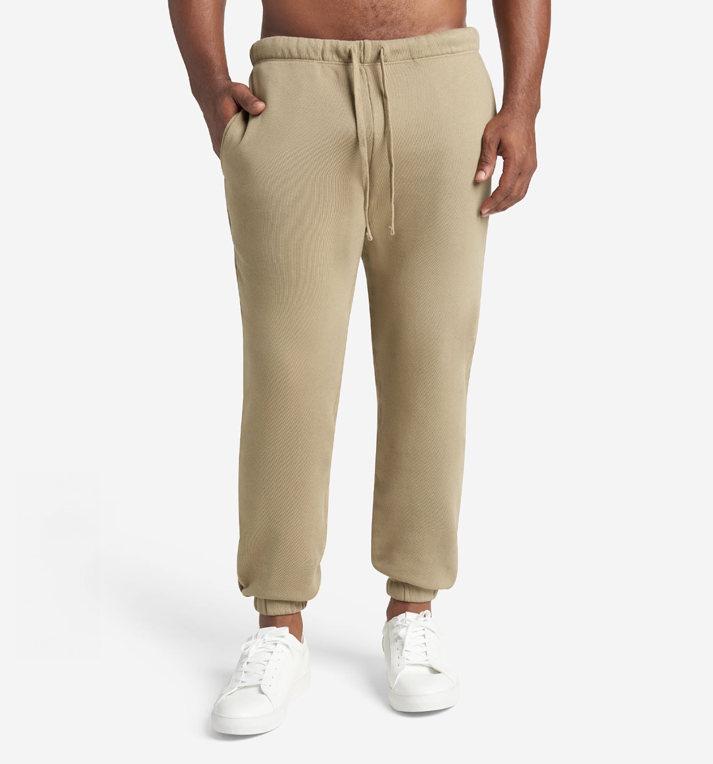 Venice Terry Sweatpant Timber - 3/4 View