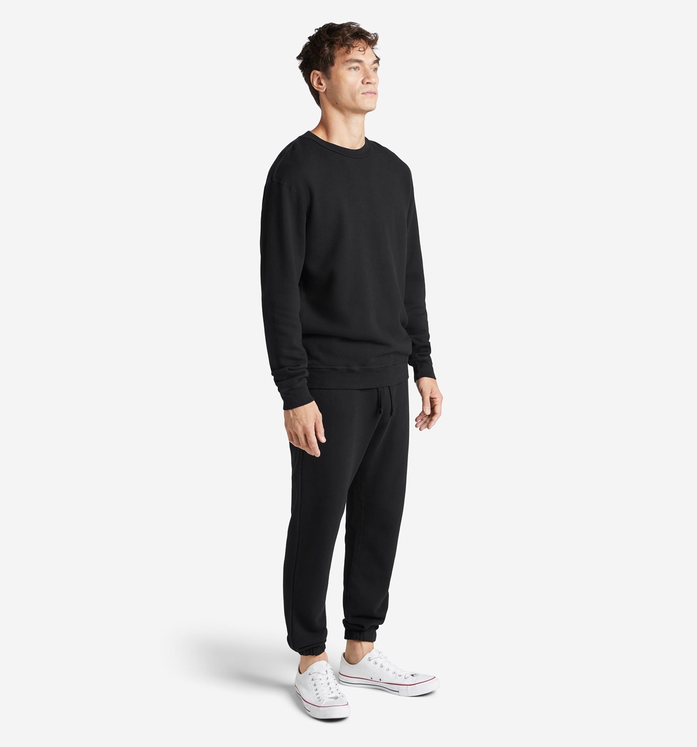 venice terry sweatshirt black