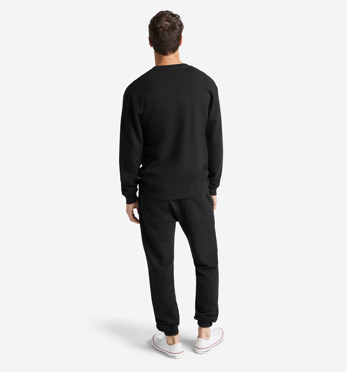 venice terry sweatshirt black