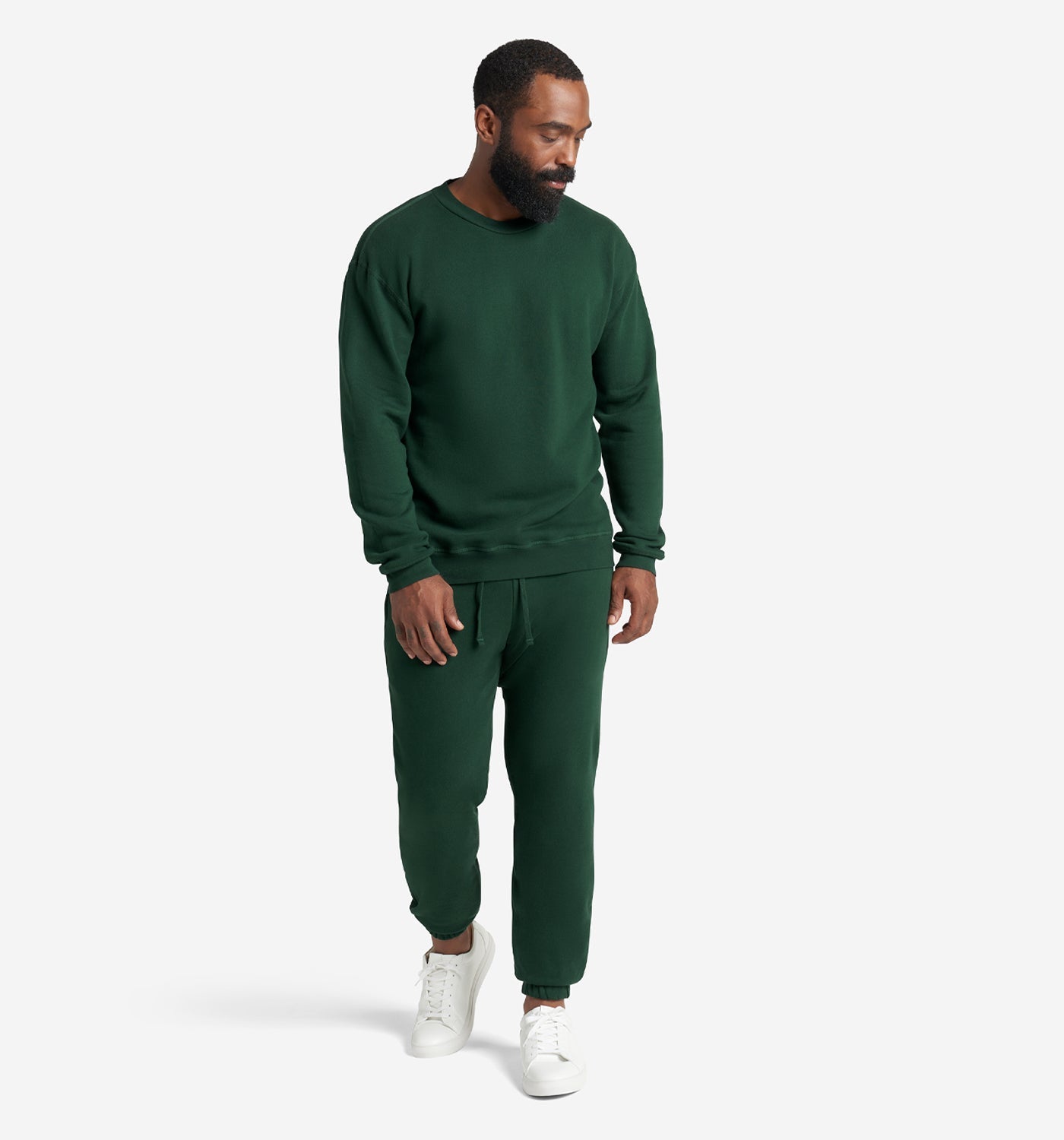 Venice Terry Sweatshirt | Evergreen