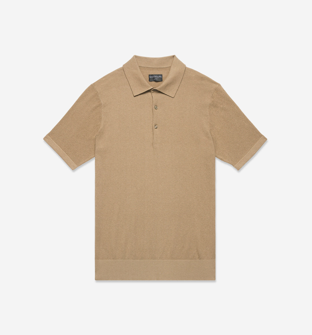 Mini Waffle Knit Polo