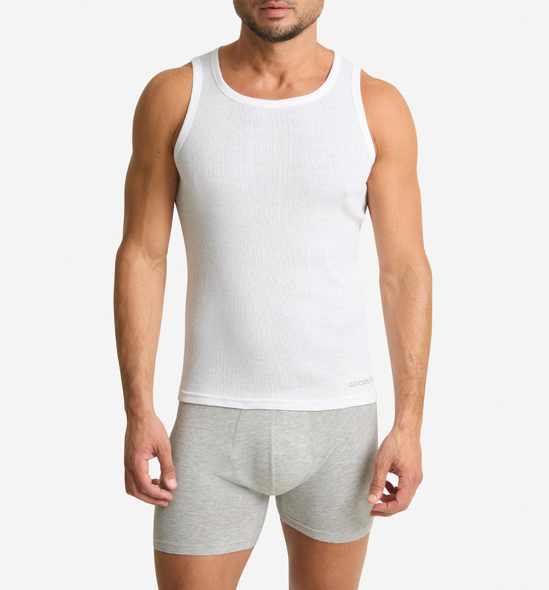 Rib Tank Undershirt (5-Pack)