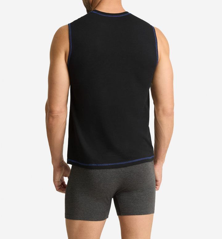 Sleeveless Tee Undershirt (5-Pack)