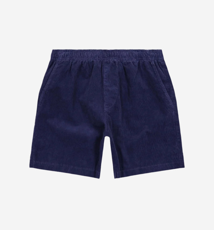 stretch corduroy short midnight